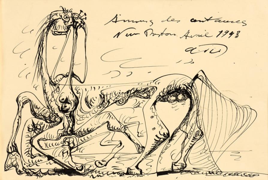 AMOURS DES CENTAURES, 1943 André MASSON