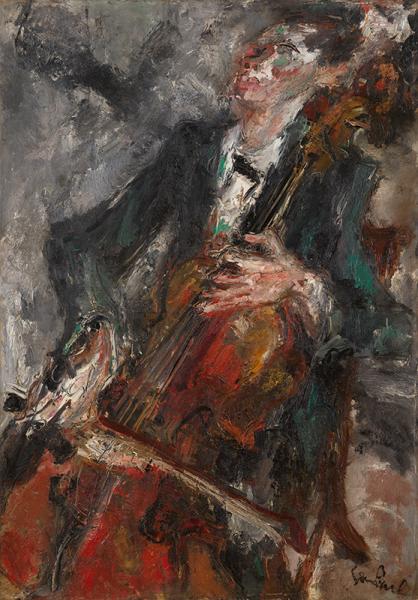Le violoncelliste, circa 1926-29 Gen PAUL