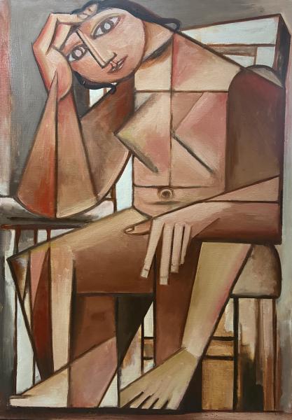 Nu au fauteuil, mai 2003 Georges-Henri PESCADERE