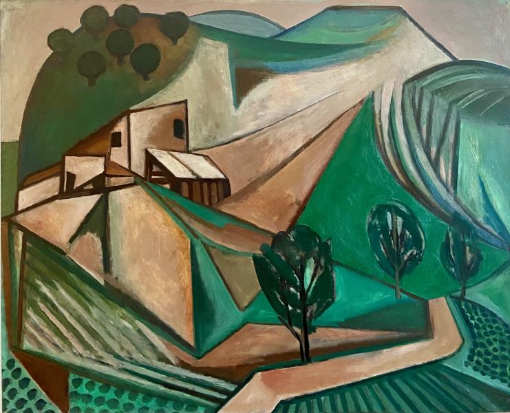 "Paysage Savacane VI", juillet 1979 Georges-Henri PESCADERE