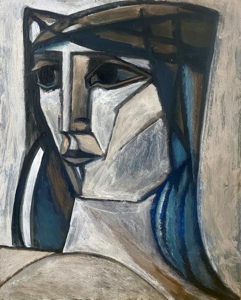 Visage grave, juillet 1980 Georges-Henri PESCADERE