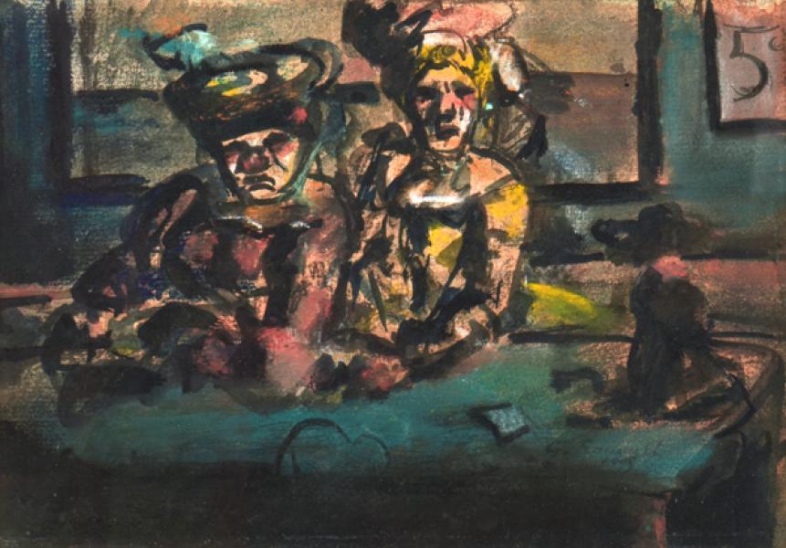 Caissières de cirque forain III, 1905 Georges ROUAULT