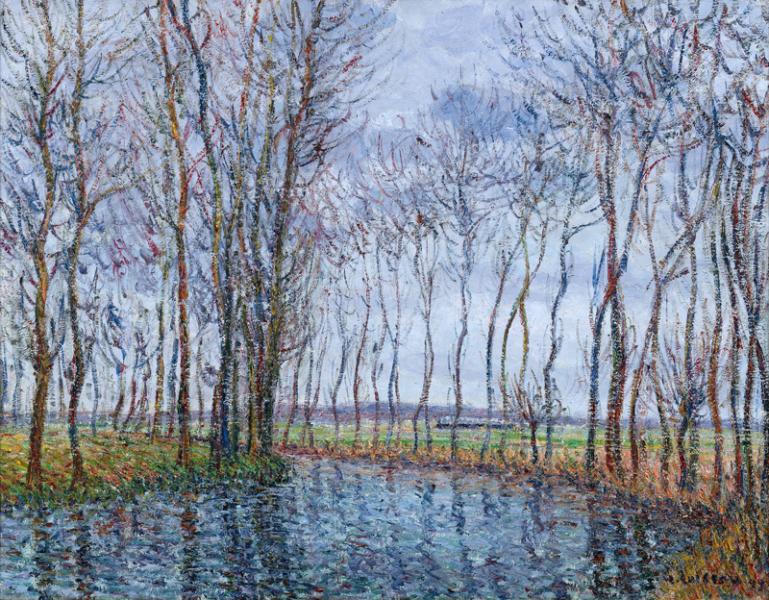 Arbres au bord de la rivière, 1899 Gustave LOISEAU