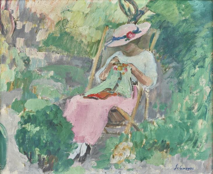 Nono au jardin Henri LEBASQUE