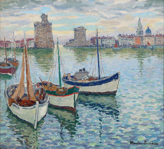 Le port de La Rochelle Jacques MARTIN FERRIERES