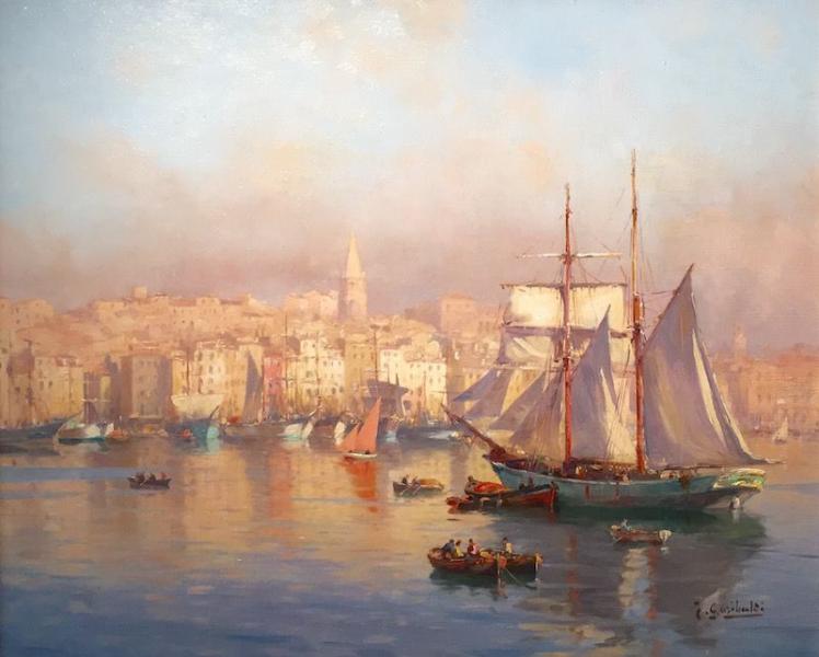 Le Port de Marseille. Joseph GARIBALDI