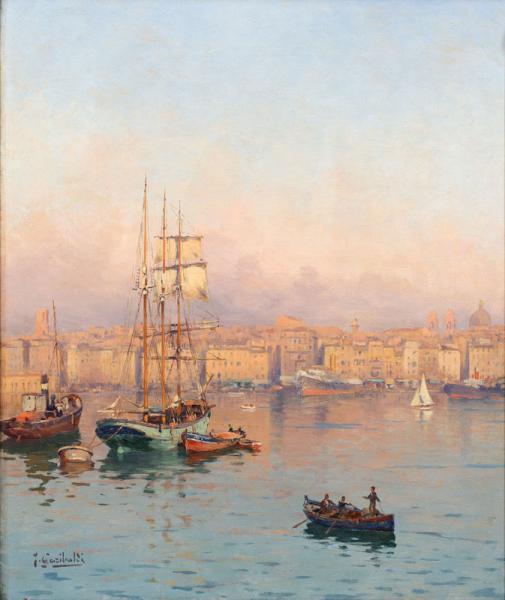 Le port de Marseille Joseph GARIBALDI