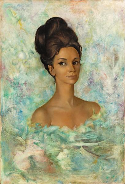 Portrait de la comtesse Maria-Luisa Rizzoli, 1950-60 Léonor FINI