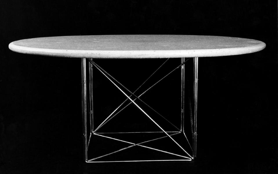 Table en pierre, Réédition artisanale 2013 Marc HELD