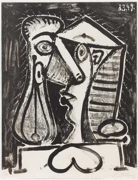 Figure composée II Pablo PICASSO