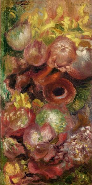 Anémones, 1913 Pierre - Auguste RENOIR