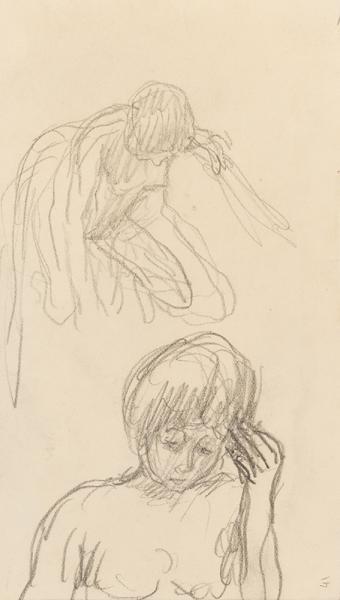 Etude pour un Nu au tub, circa 1915