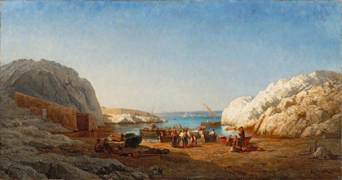 Vue de Malmousque Raphael PONSON