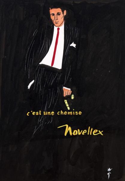 C’est une chemise Noveltex René GRUAU