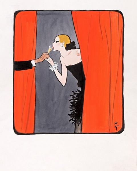 Champagne! René GRUAU