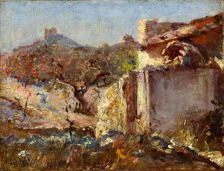 Cabanon à Aubagne. René SEYSSAUD