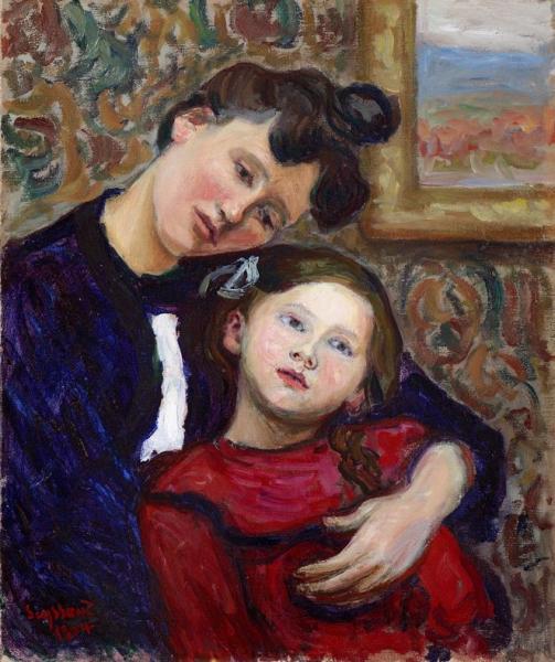 Maternité, 1904. René SEYSSAUD