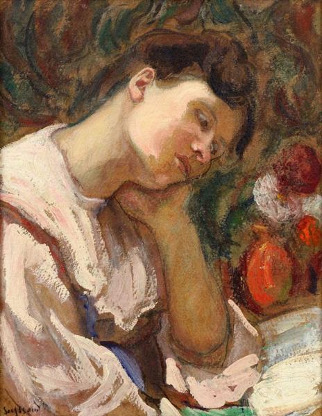 Portrait de Madame Seyssaud, vers 1905. René SEYSSAUD