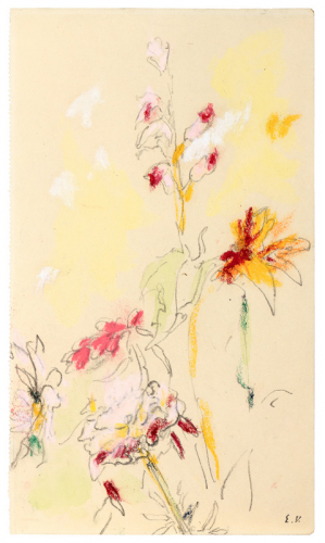 Etude de fleurs I, c. 1908-1910 Edouard VUILLARD